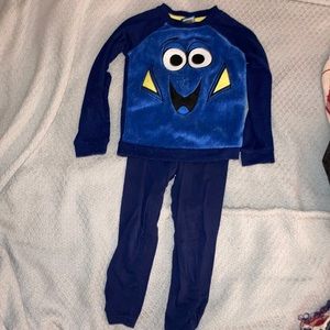 Disney Dory sweatshirt and pants size 4T